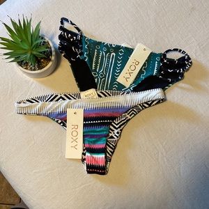2 Roxy bathing suit bottoms